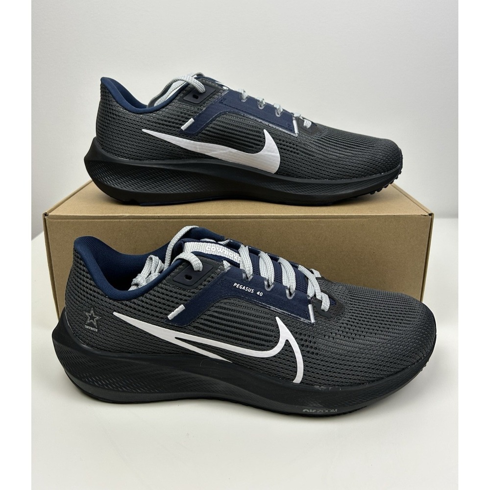 Nike Zoom Pegasus 40 NFL Dallas Cowboys Sneakers Mens Size 10 DZ5975-001